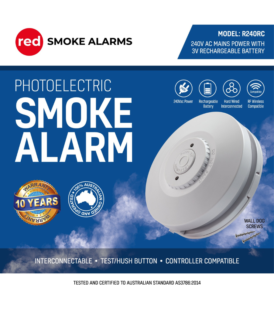 Smoke Alarm 240v with rechargeable battery - Image 7